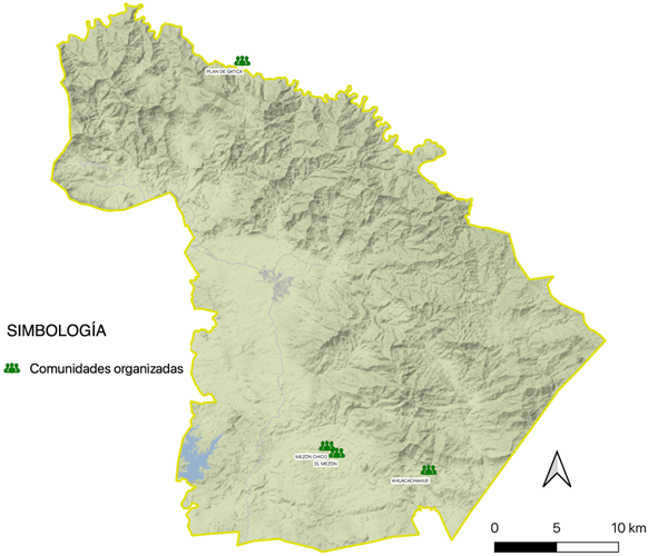 Base social más consolidada de la UPOEG