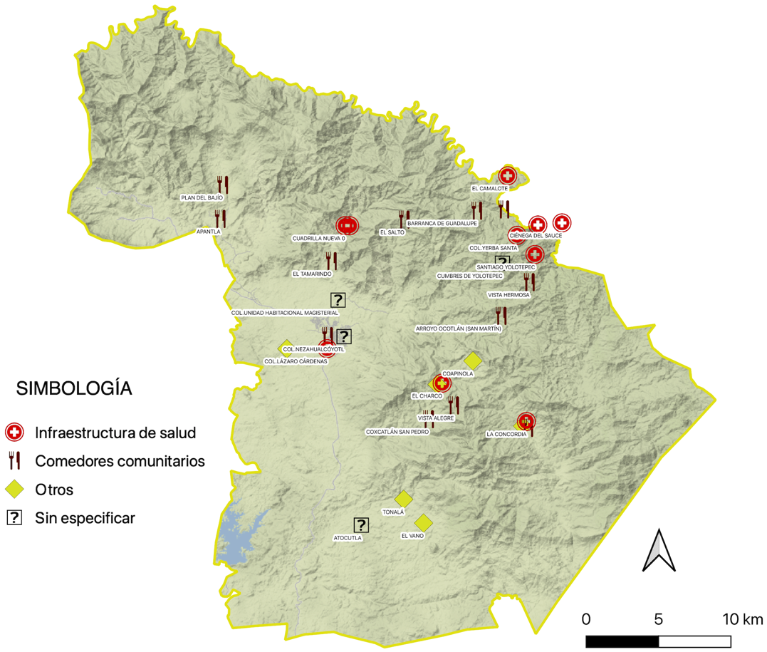 Obra pública en
servicios diversos