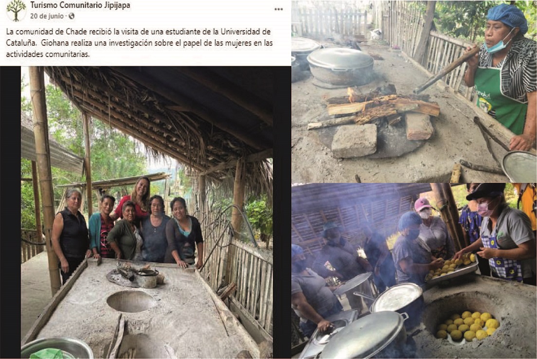 Actividades turísticas comunitarias en la comunidad de San Miguel de Chade.