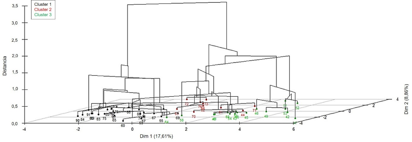 Análisis de clúster jerárquico de Cundinamarca-Meta.