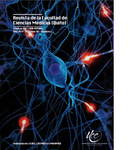					Ver Vol. 39 Núm. 2 (2014): Revista de la Facultad de Ciencias Médicas (Quito)
				