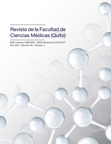					Ver Vol. 46 Núm. 2 (2021): Revista de la Facultad de Ciencias Médicas (Quito)
				