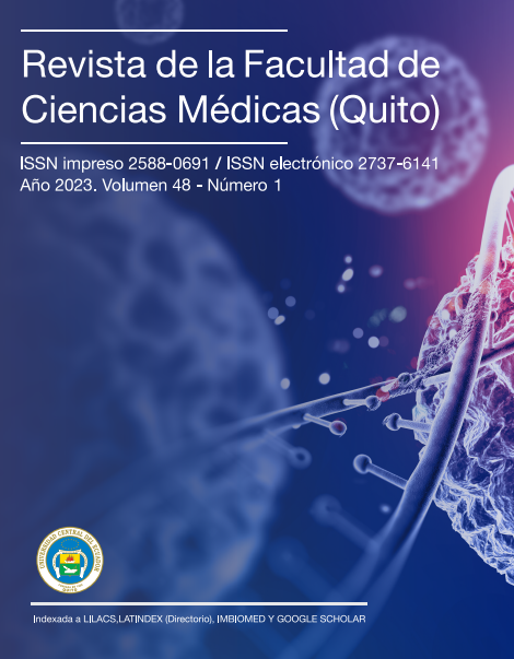 					Ver Vol. 48 Núm. 1 (2023):  Revista de la Facultad de Ciencias Médicas (Quito)
				