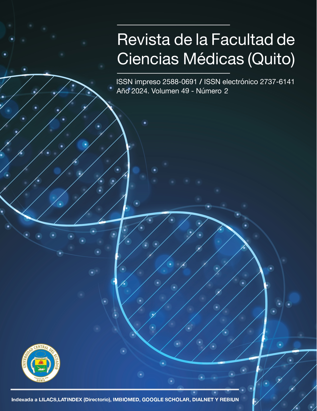 					Ver Vol. 49 Núm. 2 (2024): Revista de la Facultad de Ciencias Médicas (Quito)
				