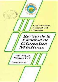 					Ver Vol. 20 Núm. 1-2 (1995): Revista de la Facultad de Ciencias Médicas (Quito)
				