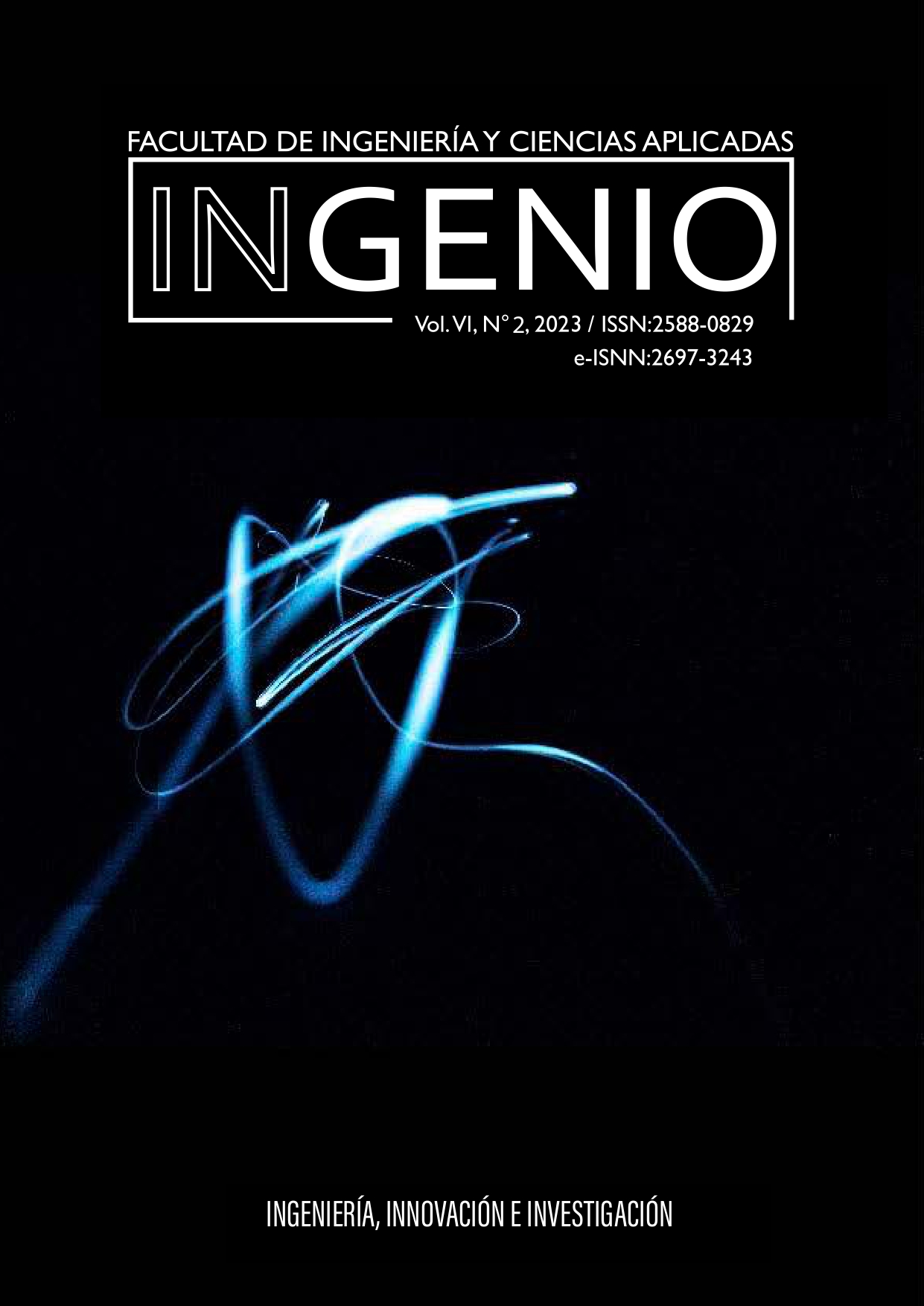 					Ver Vol. 6 Núm. 2 (2023): Revista INGENIO, Facultad de Ingeniería y Ciencias Aplicadas
				