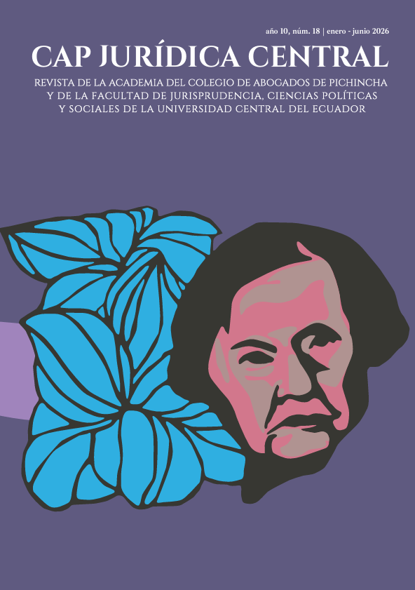 					Ver Vol. 10 Núm. 18 (2026): CAP JURÍDICA CENTRAL
				