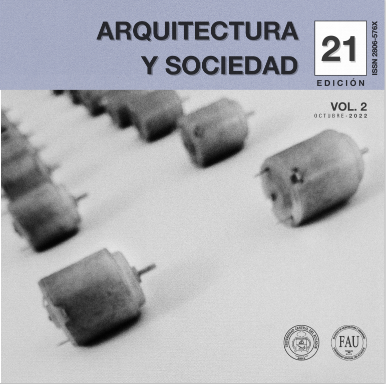 					Ver Vol. 2 Núm. 21 (2022): Arquitectura y Sociedad
				