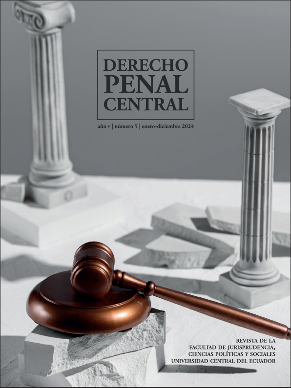 					Ver Vol. 5 Núm. 5 (2024): Derecho Penal Central
				